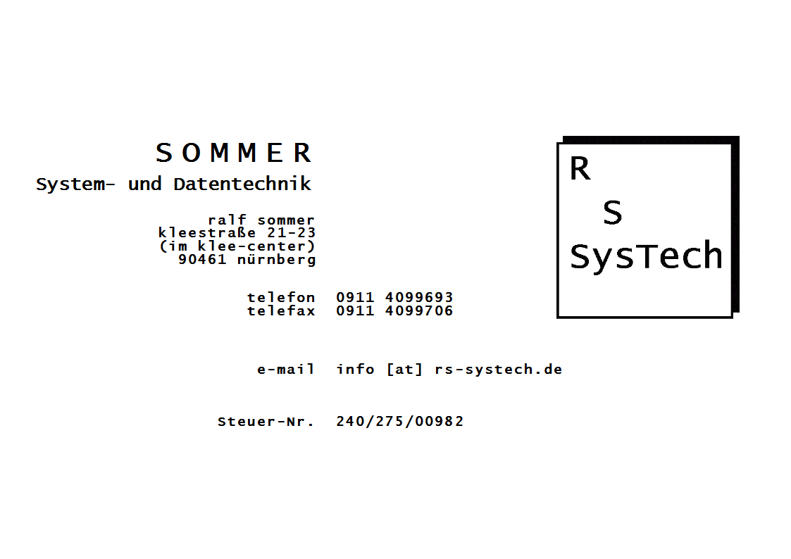 Logo RS SysTech